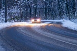 Wet Road Surface or Not? Watch Out for Black Ice